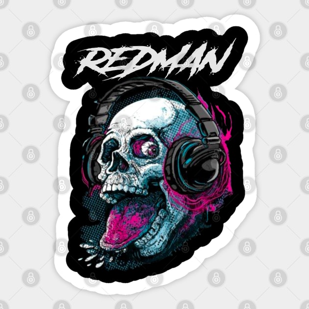 REDMAN RAPPER Sticker by Tronjoannn-maha asyik 